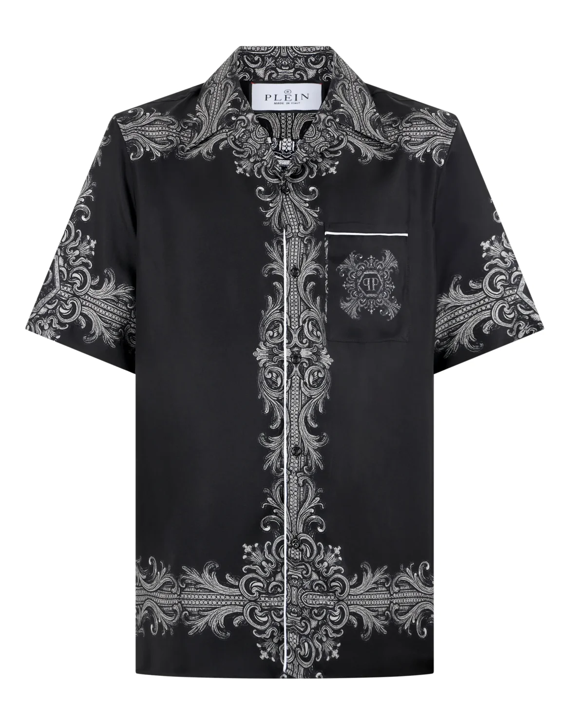 Bowling Shirt Baroque, цвет: Черный