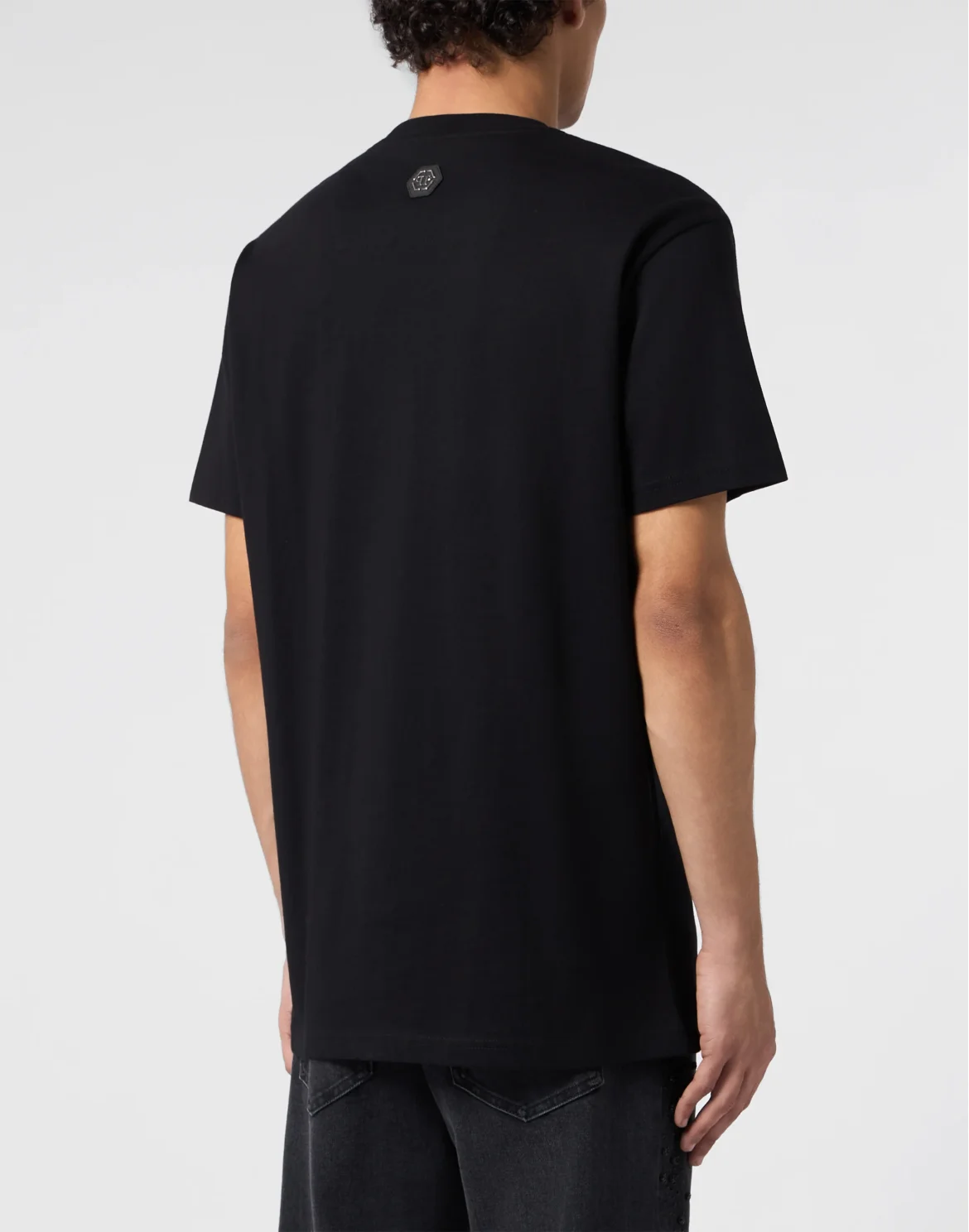 Round Neck T-Shirt Dragon Stones, цвет: Черный