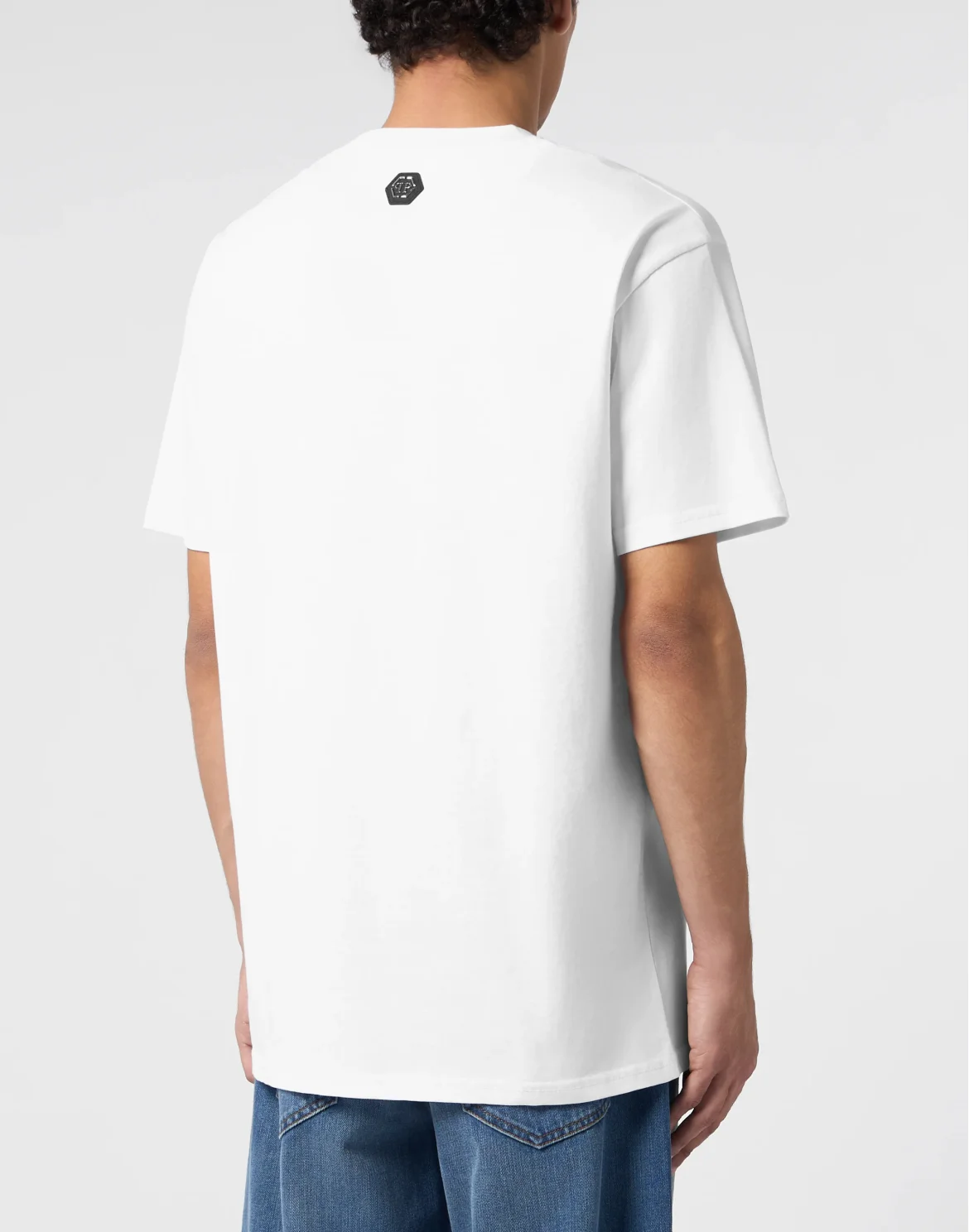 Round Neck T-Shirt Multicolor Teddy Dollar, цвет: Белый