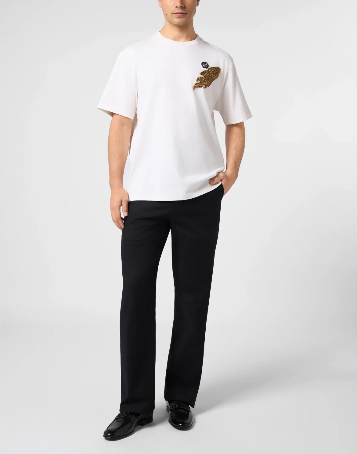 Round Neck T-Shirt Rocket, цвет: Бежевый