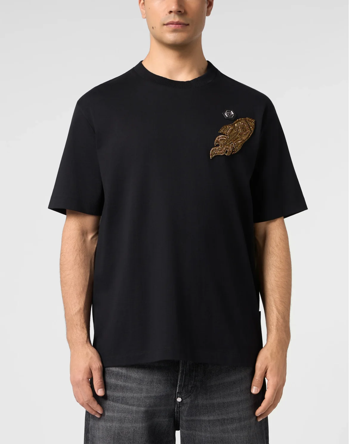 Round Neck T-Shirt Rocket, цвет: Черный
