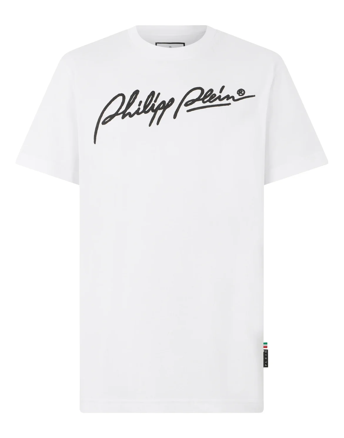 Round Neck T-Shirt Plein Signature, цвет: Белый