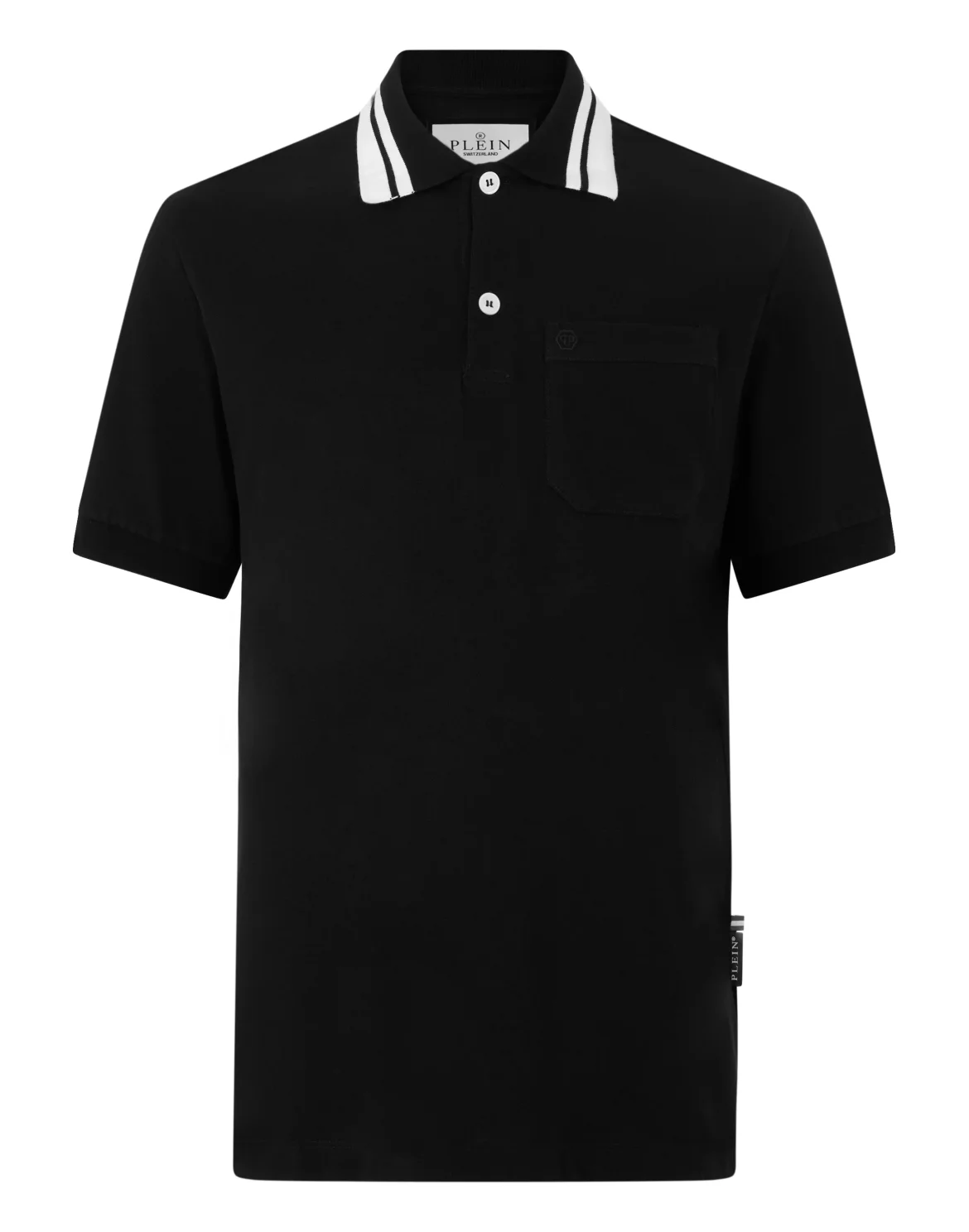 Polo T-Shirt Chest Pocket, цвет: Черный