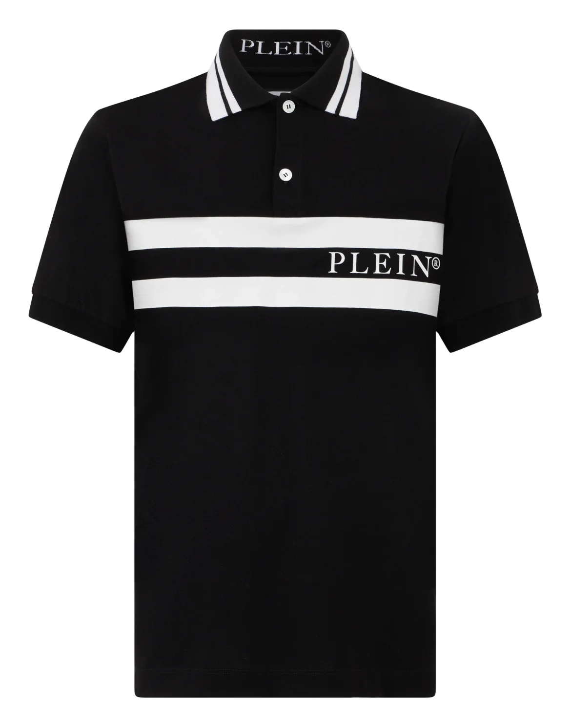 Polo T-Shirt Stripe Logo, цвет: Черный