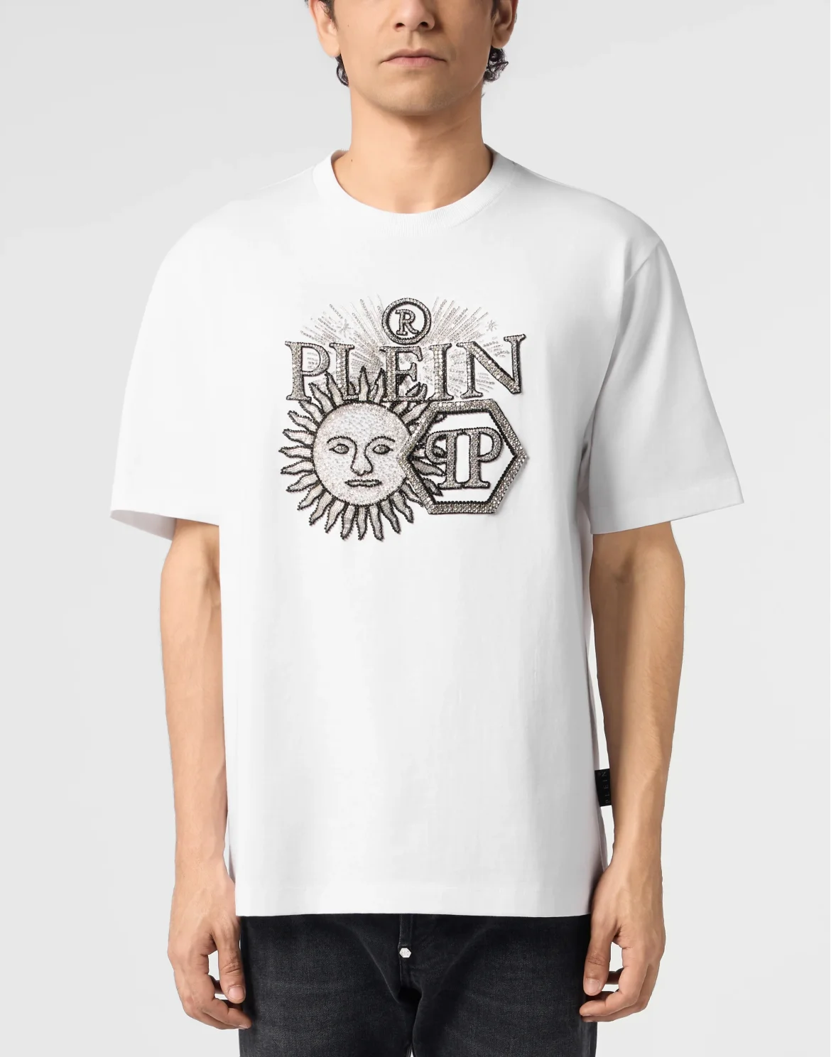 Round Neck T-Shirt Sun Space Club, цвет: Белый