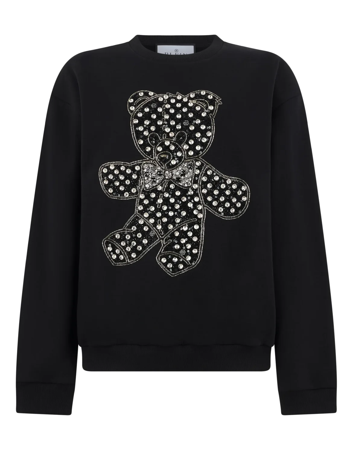 Round Neck Sweatshirt Teddy Stones, цвет: Черный