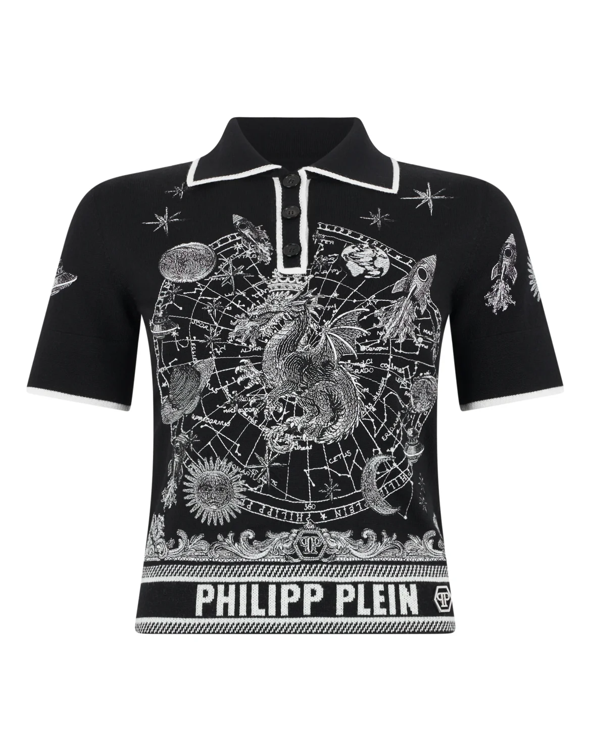 Polo T-Shirt Zodiac, цвет: Черный
