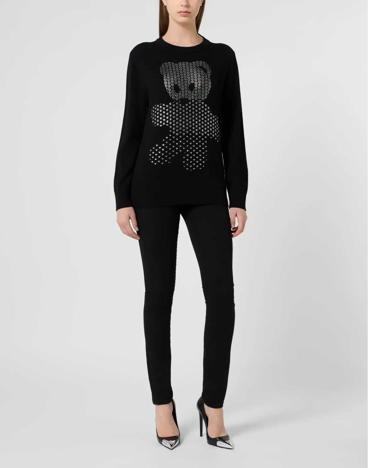 Wool Cashmere Pullover Teddy, цвет: Черный