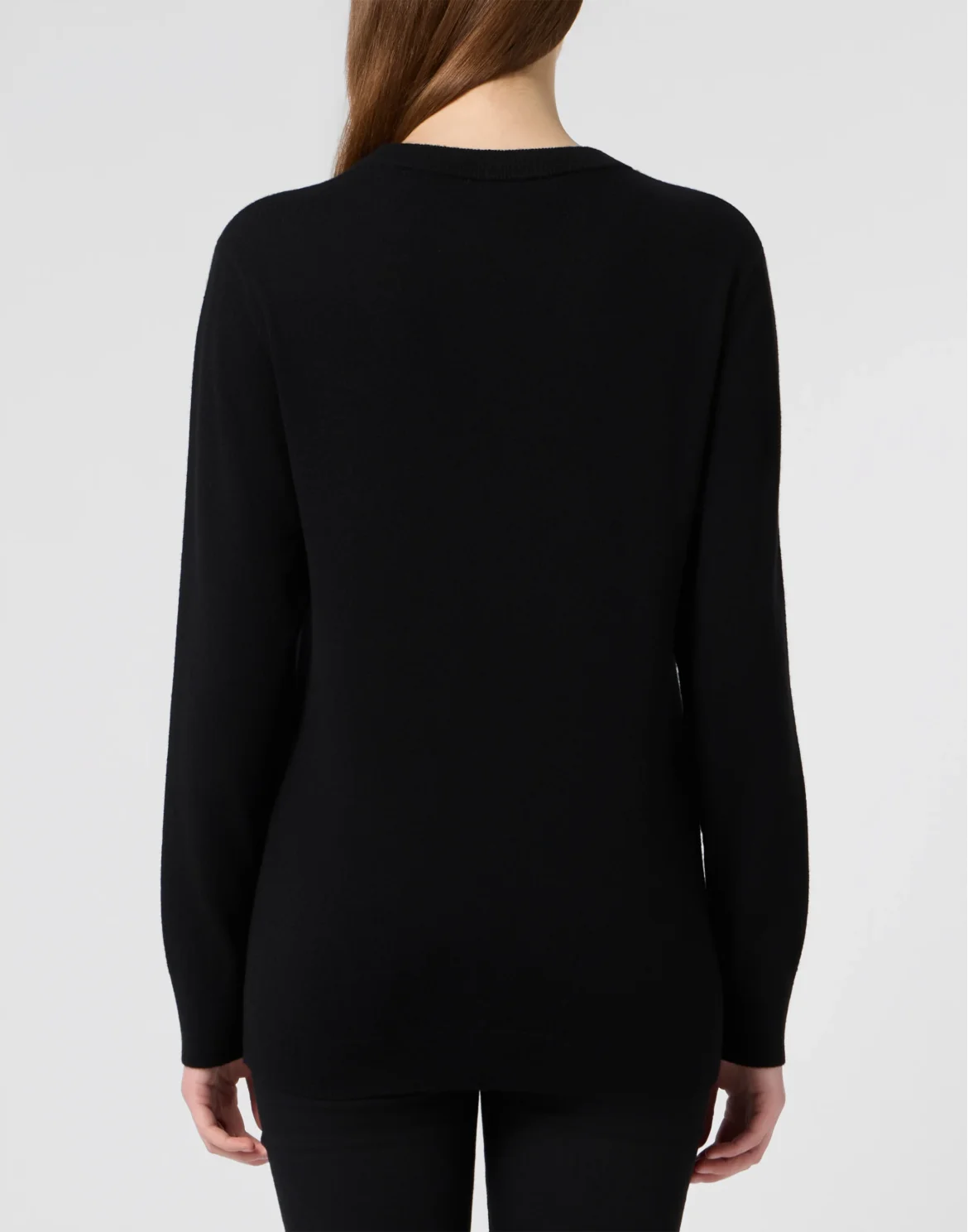 Wool Cashmere Pullover Teddy, цвет: Черный