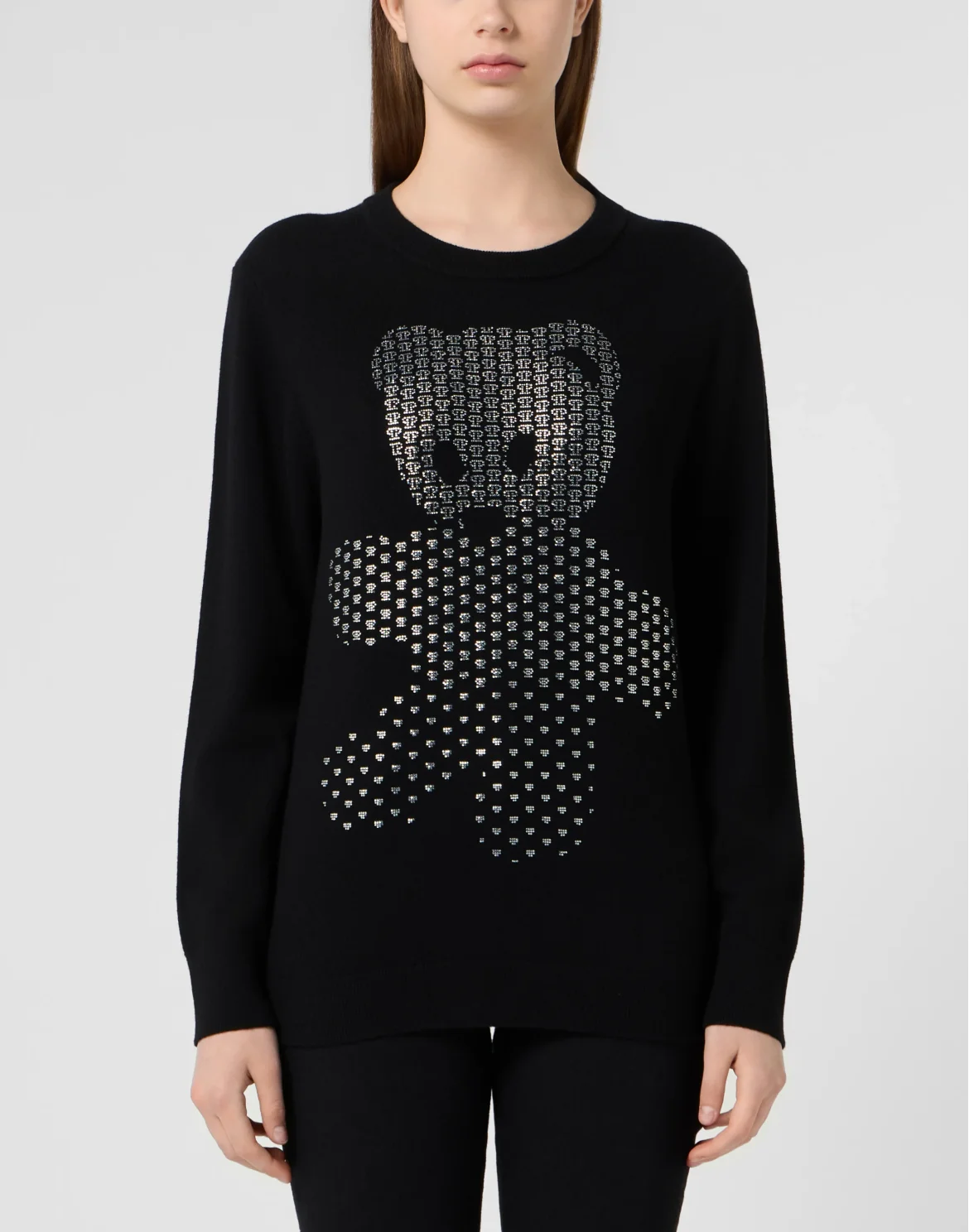 Wool Cashmere Pullover Teddy, цвет: Черный