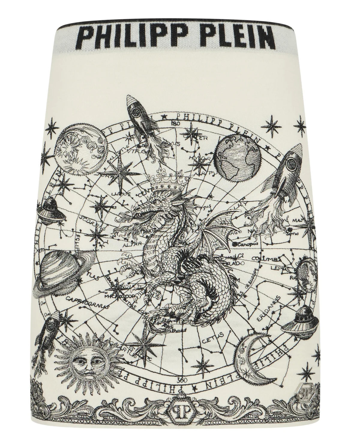 Knitted Mini Skirt Lurex Zodiac, цвет: Бежевый