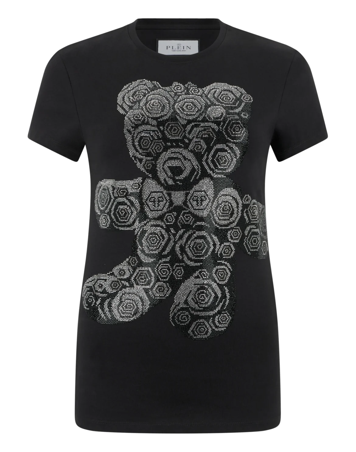 Sexy Pure Fit T-Shirt Flower Teddy, цвет: Черный