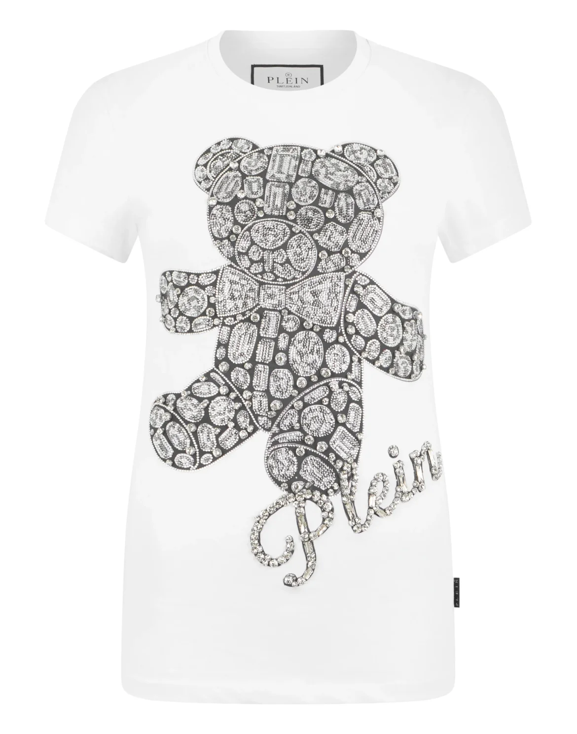 Sexy Pure Fit T-Shirt Teddy Crystal, цвет: Белый