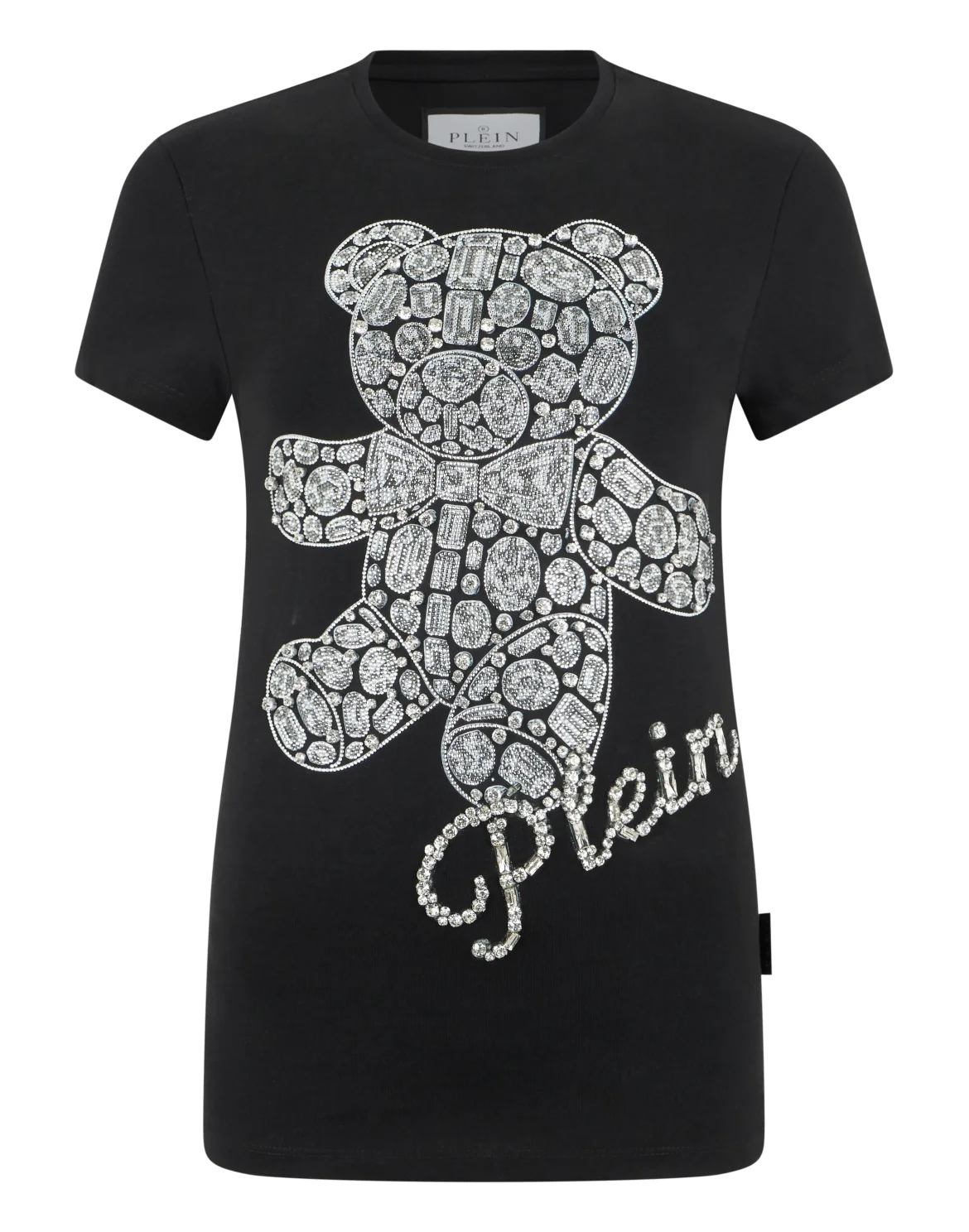 Sexy Pure Fit T-Shirt Teddy Crystal, цвет: Черный