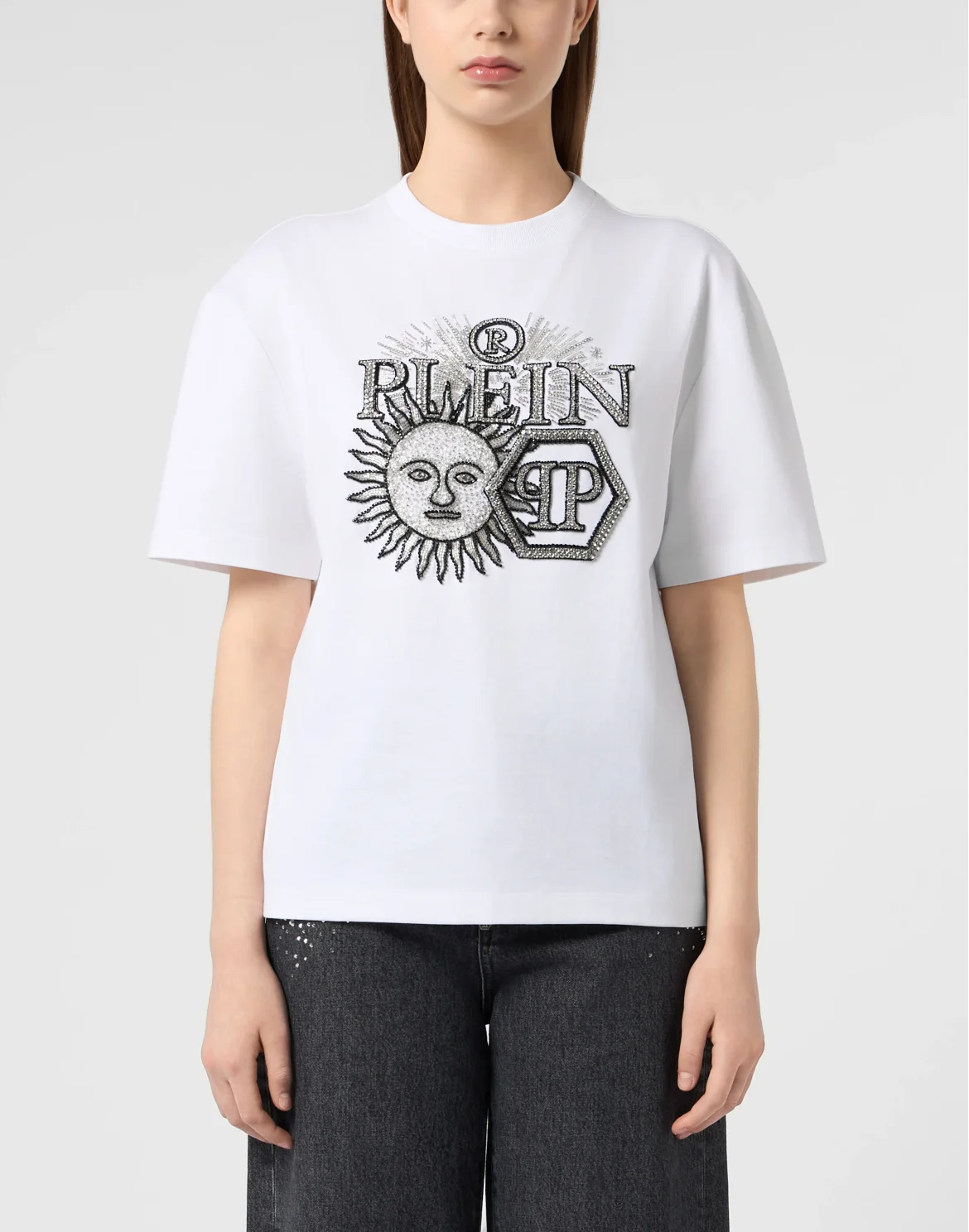 Man Fit T-Shirt Sun Zodiac, цвет: Белый