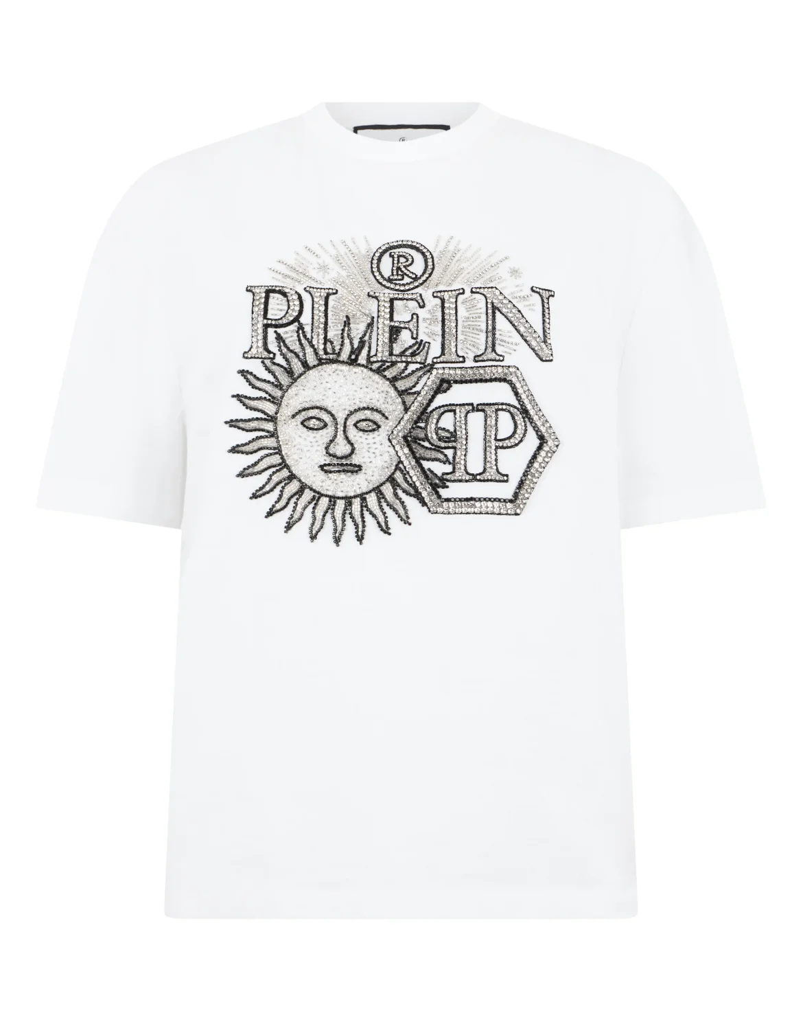 Man Fit T-Shirt Sun Zodiac, цвет: Белый