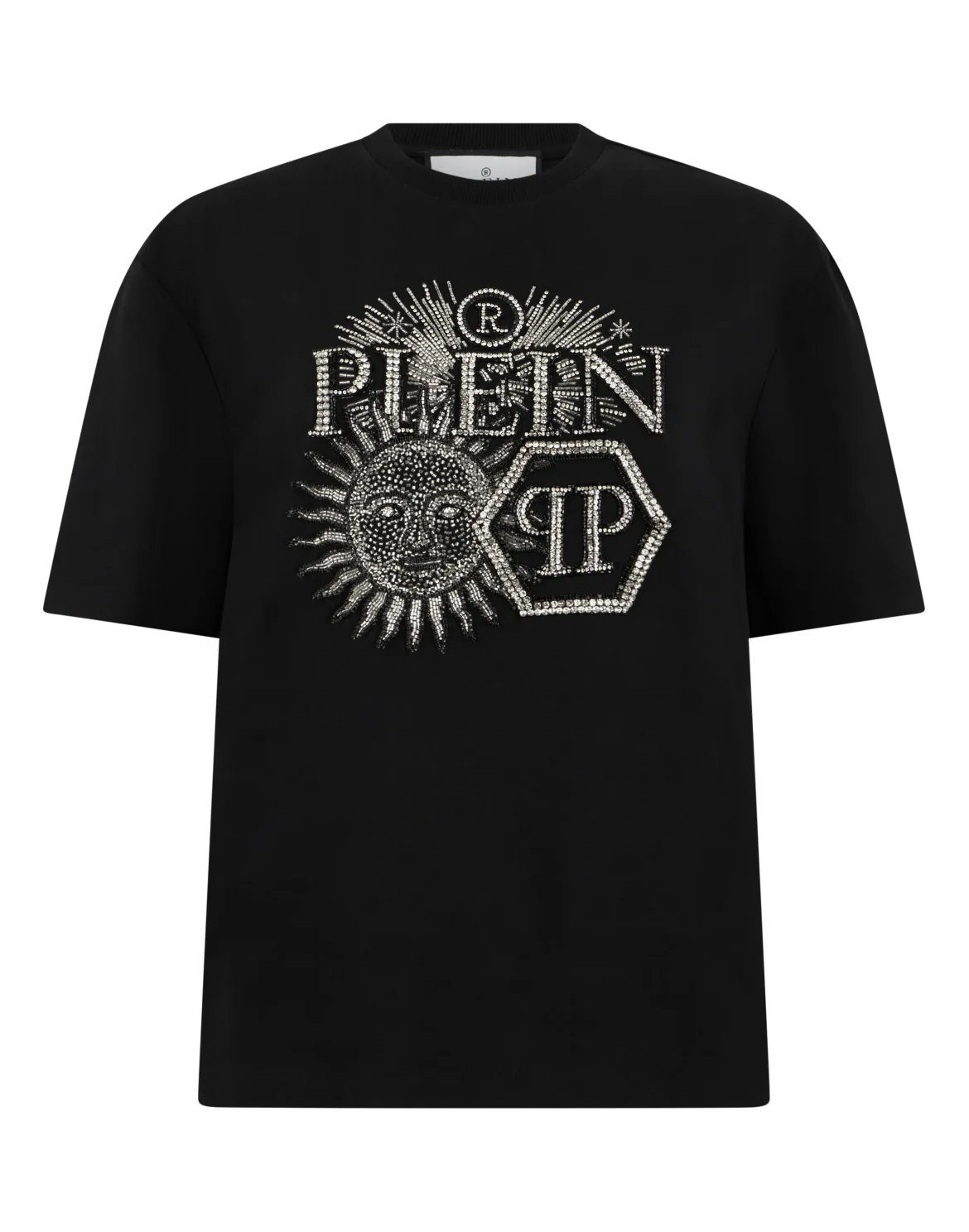 Man Fit T-Shirt Sun Zodiac, цвет: Черный