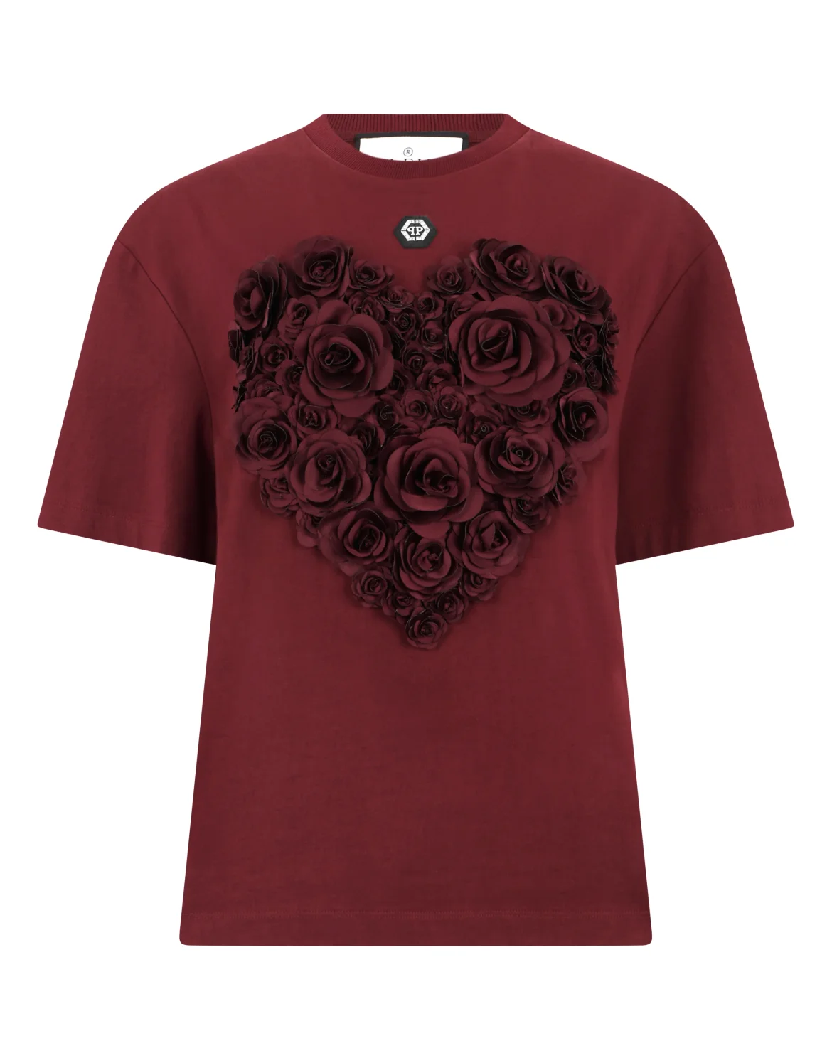 Man Fit T-Shirt Flowers, цвет: Красный