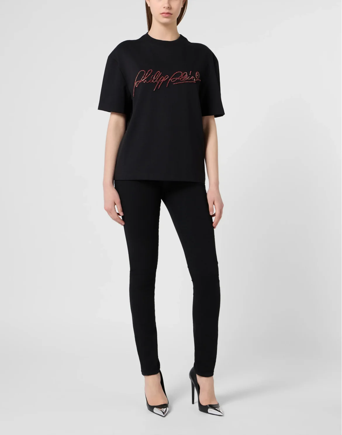 Man Fit T-Shirt Signature, цвет: Черный