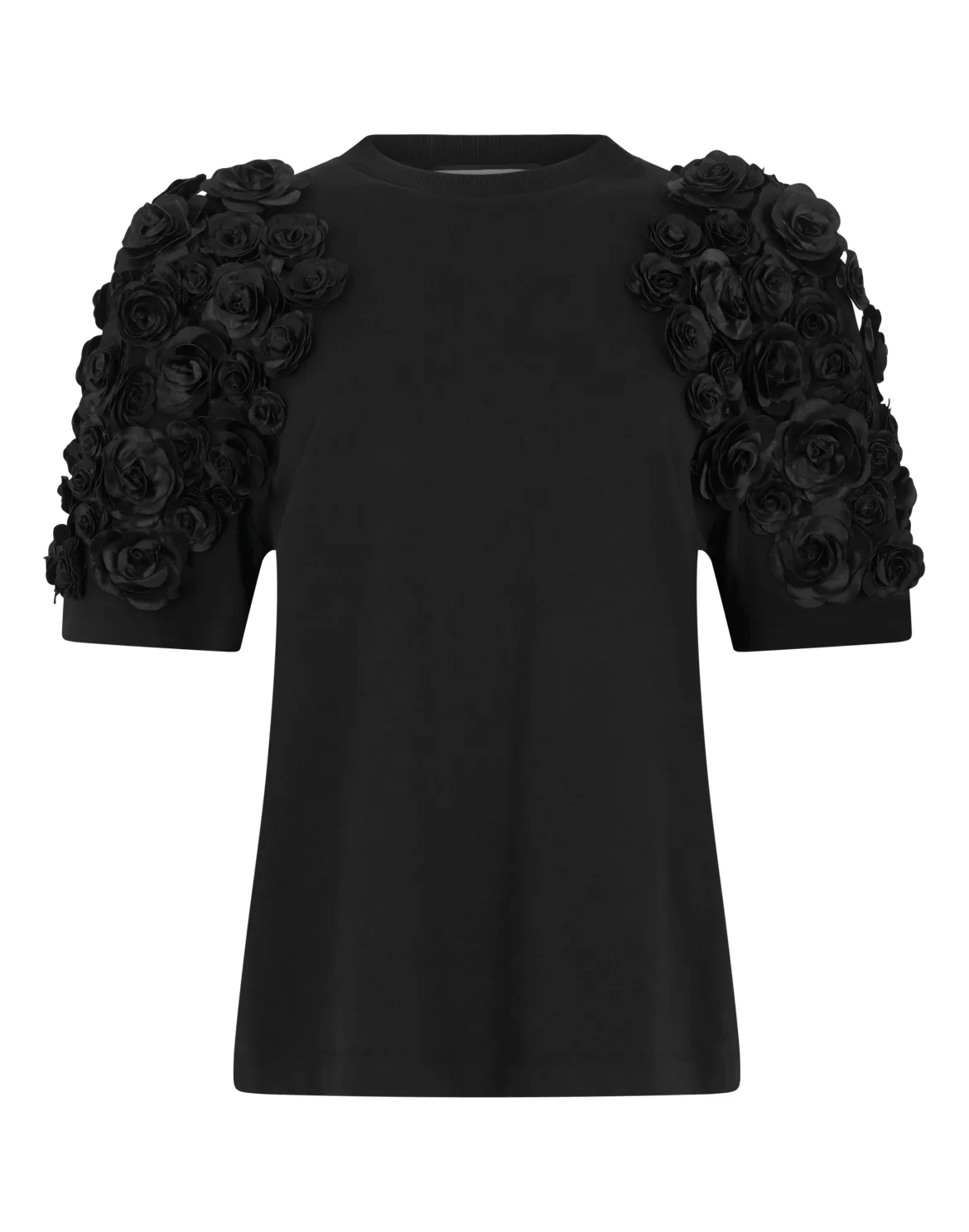 Man Fit T-Shirt Roses, цвет: Черный