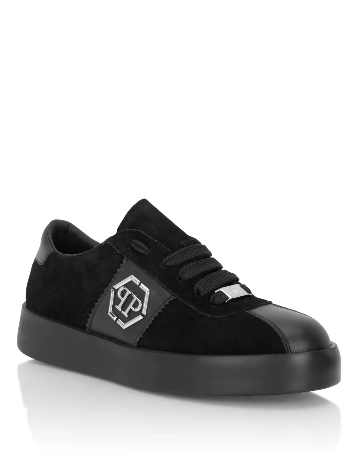 Low-Top Sneakers Hexagon, цвет: Черный