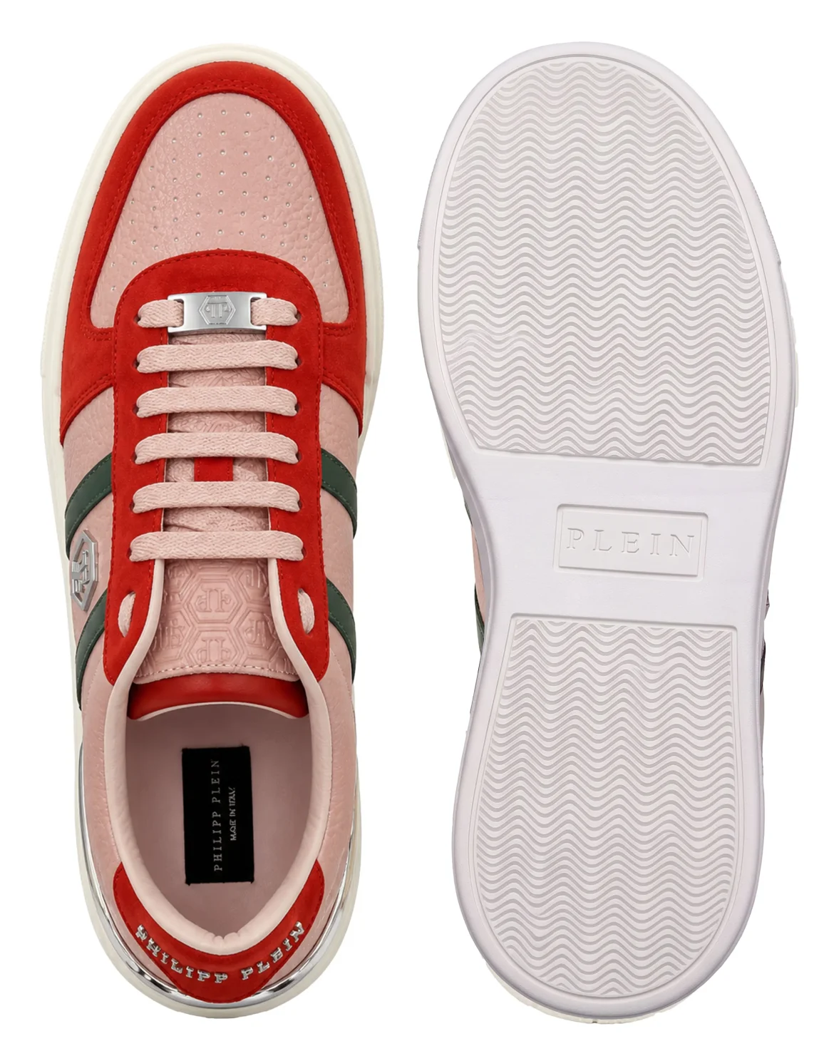 Low-Top Sneakers Mix Color, цвет: Розовый