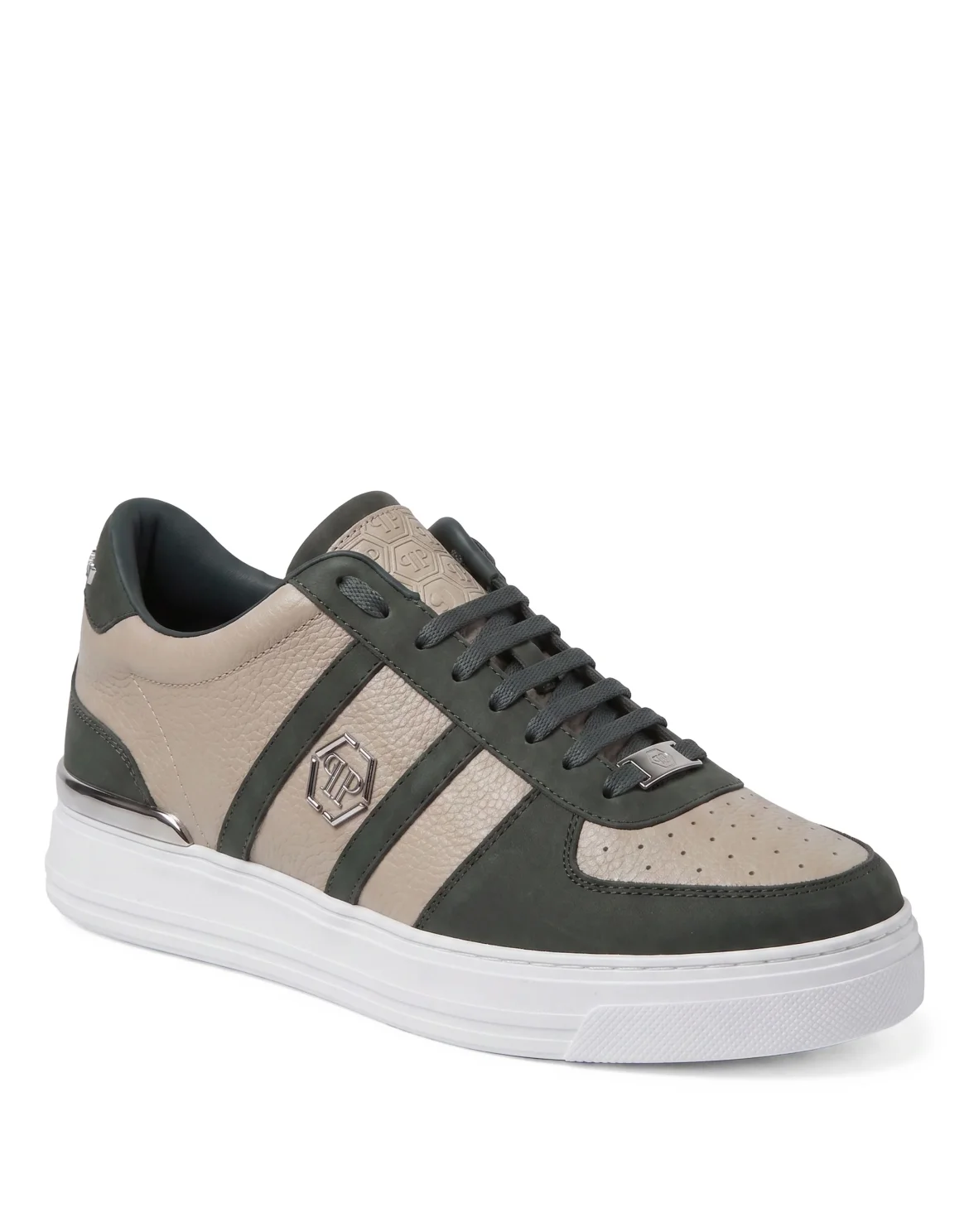 Low-Top Sneakers Mix Color, цвет: Бежевый