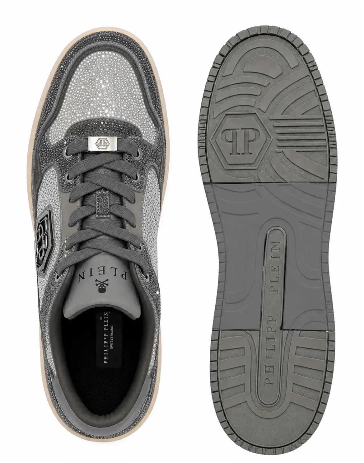 LOW TOP PREDATOR V2 STRASS, цвет: Серый