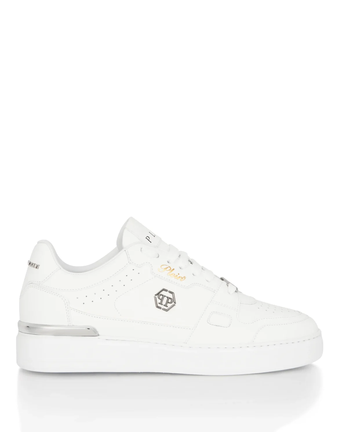 Low-Top Sneakers Mix Nappa, цвет: Белый