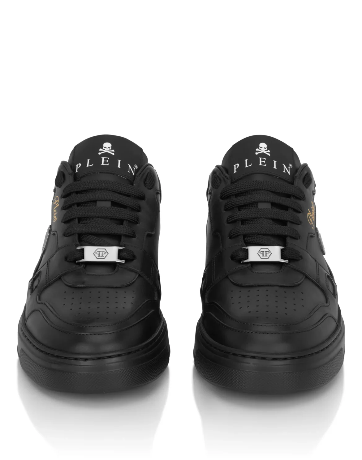 Low-Top Sneakers Mix Nappa, цвет: Черный