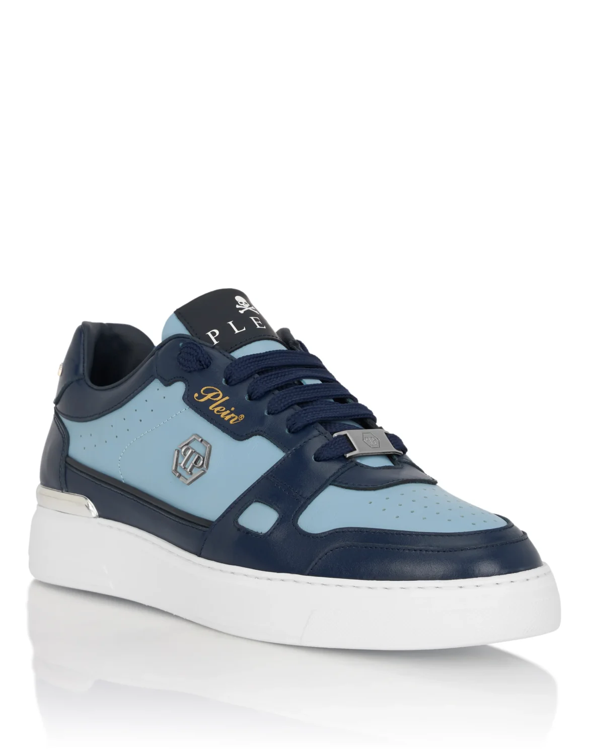 Low-Top Sneakers Mix Nappa, цвет: Синий