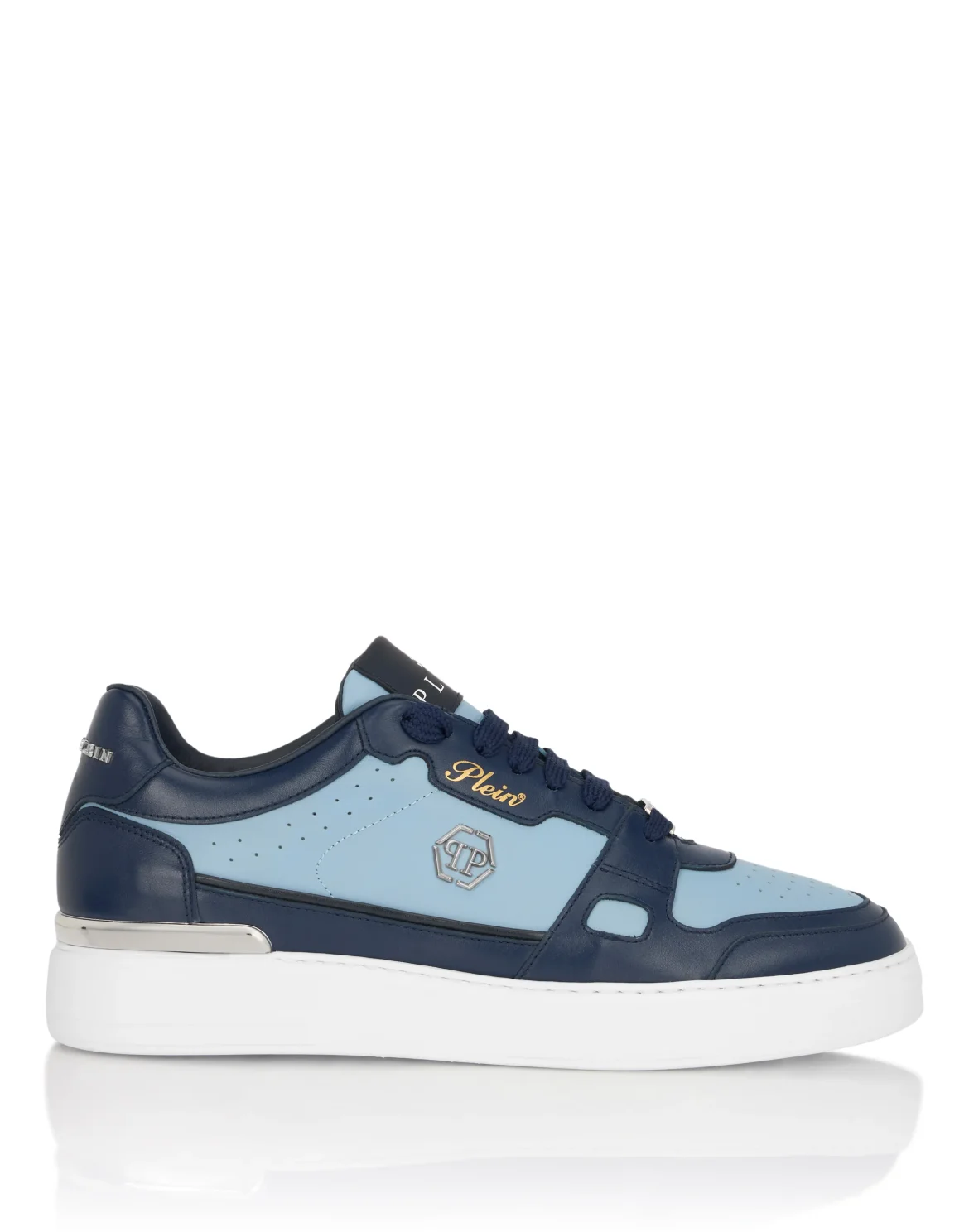 Low-Top Sneakers Mix Nappa, цвет: Синий