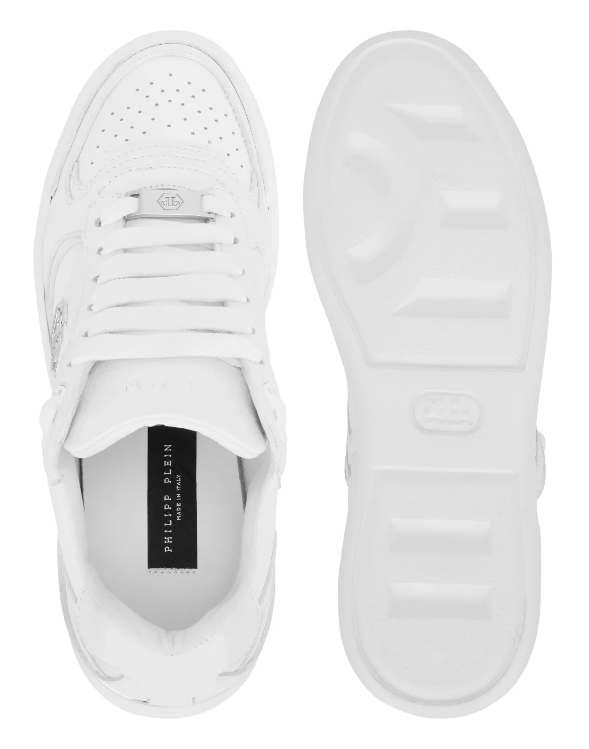 Low-Top PIT-$TOP Deer Print Leather, цвет: Белый