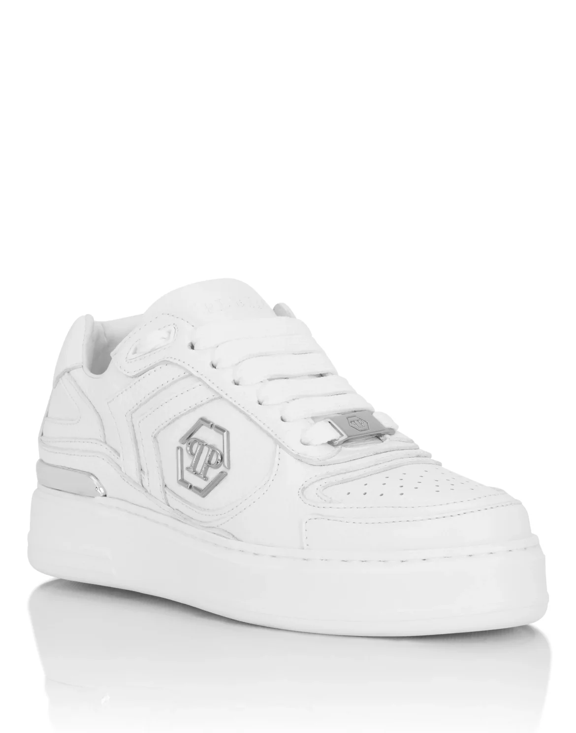 Low-Top PIT-$TOP Deer Print Leather, цвет: Белый