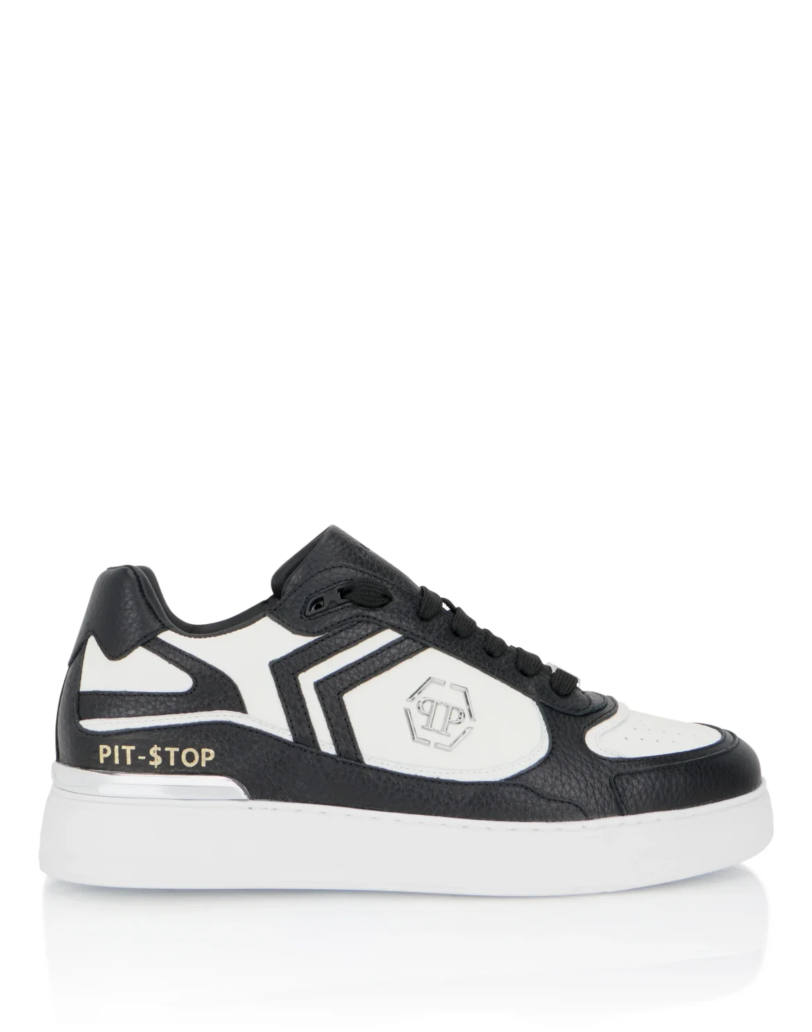 Low-Top PIT-$TOP Deer Print Leather, цвет: Черный