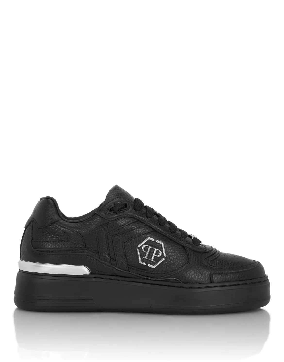 Low-Top PIT-$TOP Deer Print Leather, цвет: Черный