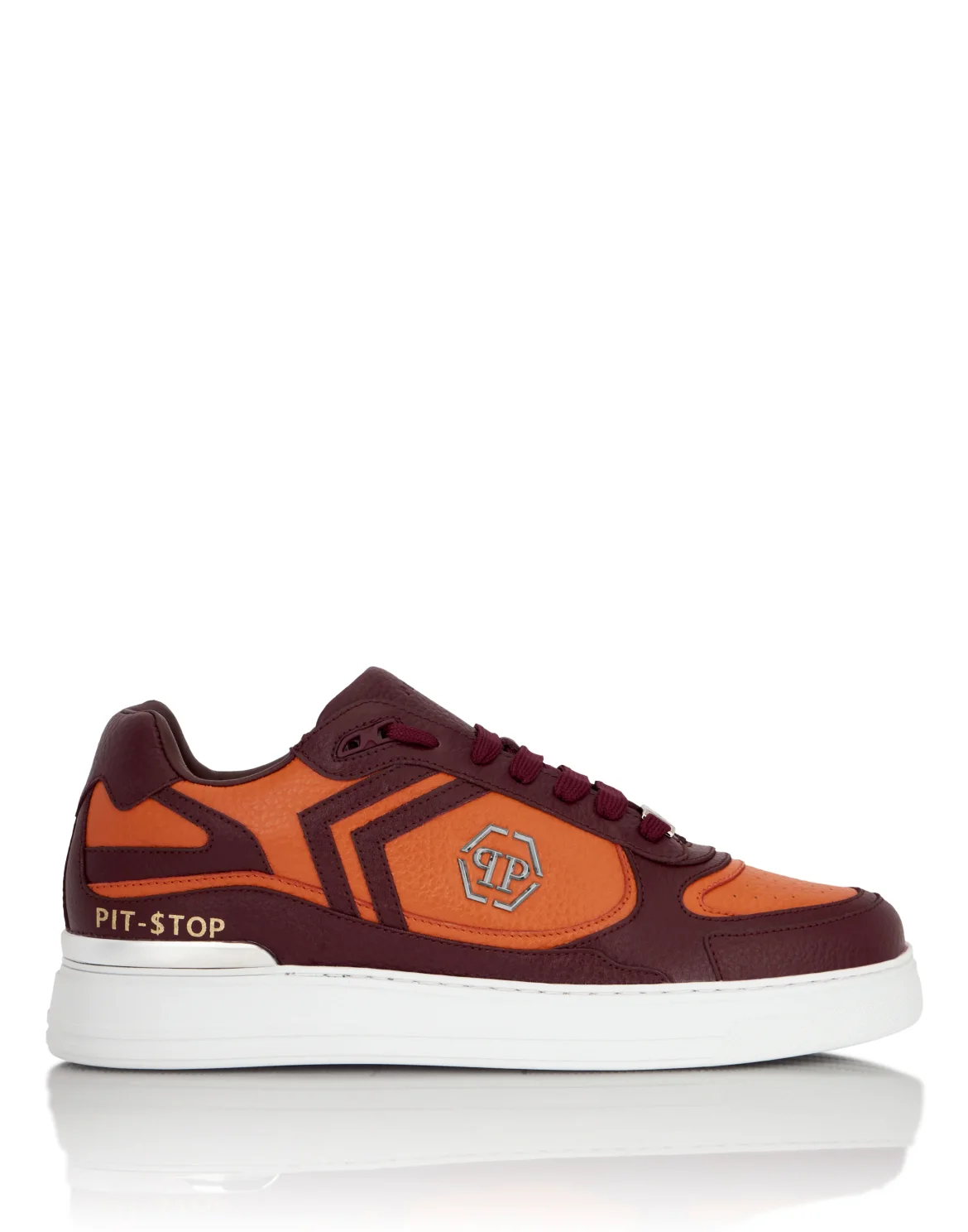 Low-Top PIT-$TOP Deer Print Leather, цвет: Красный