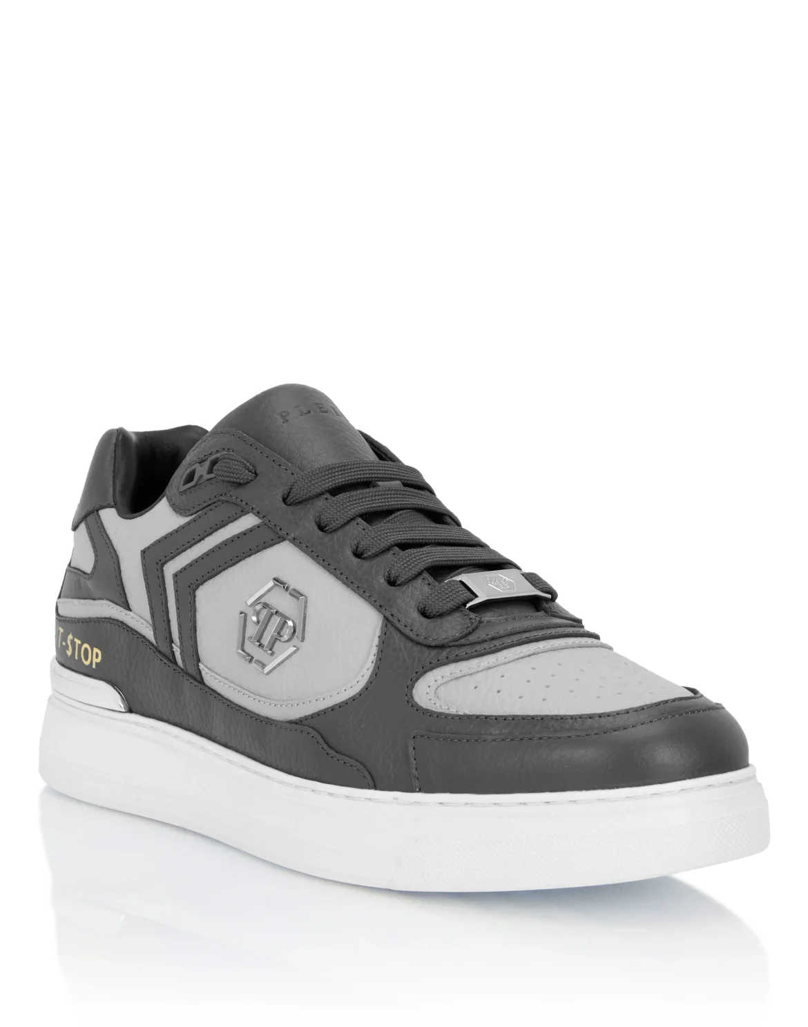 Low-Top PIT-$TOP Deer Print Leather, цвет: Серый