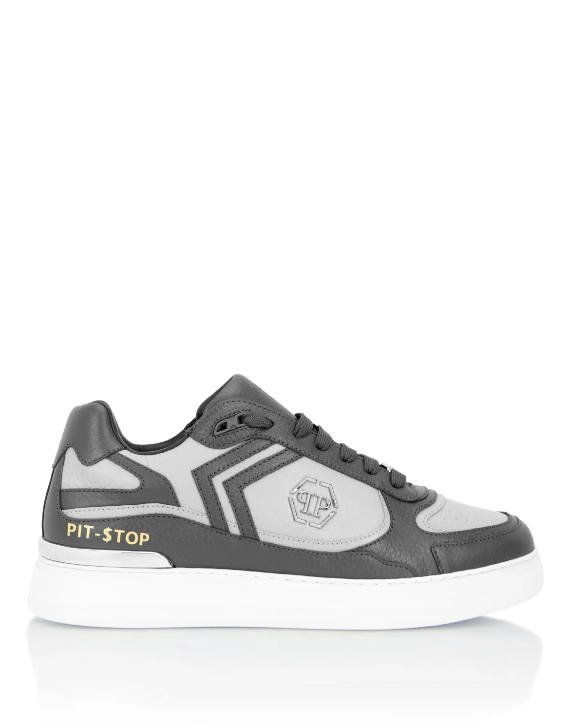 Low-Top PIT-$TOP Deer Print Leather, цвет: Серый