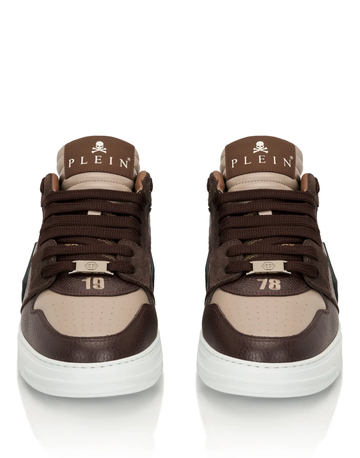 Low-Top PHANTOM KICK$ Mix Leather, цвет: Коричневый