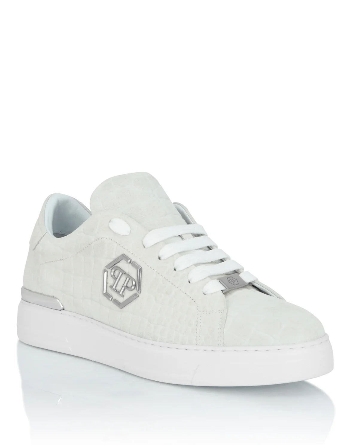 Suede Low-Top Sneakers Cocco, цвет: Белый