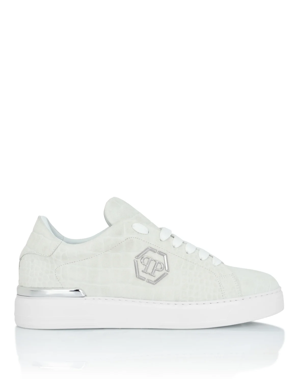 Suede Low-Top Sneakers Cocco, цвет: Белый