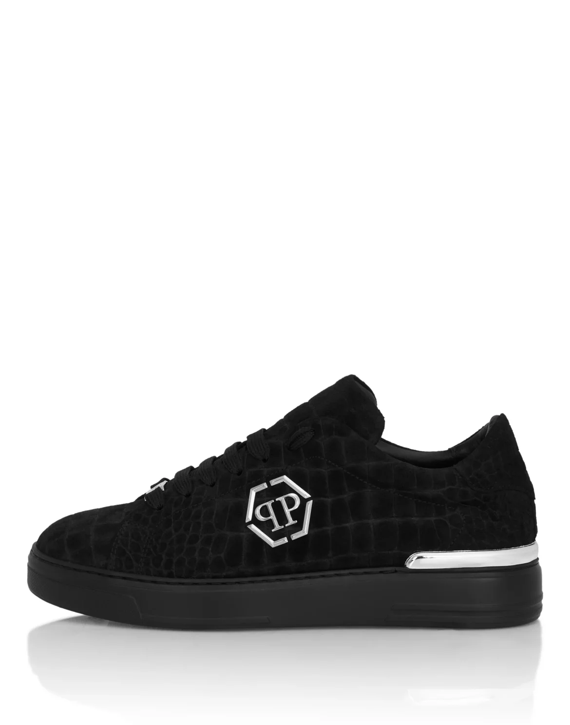 Suede Low-Top Sneakers Cocco, цвет: Черный