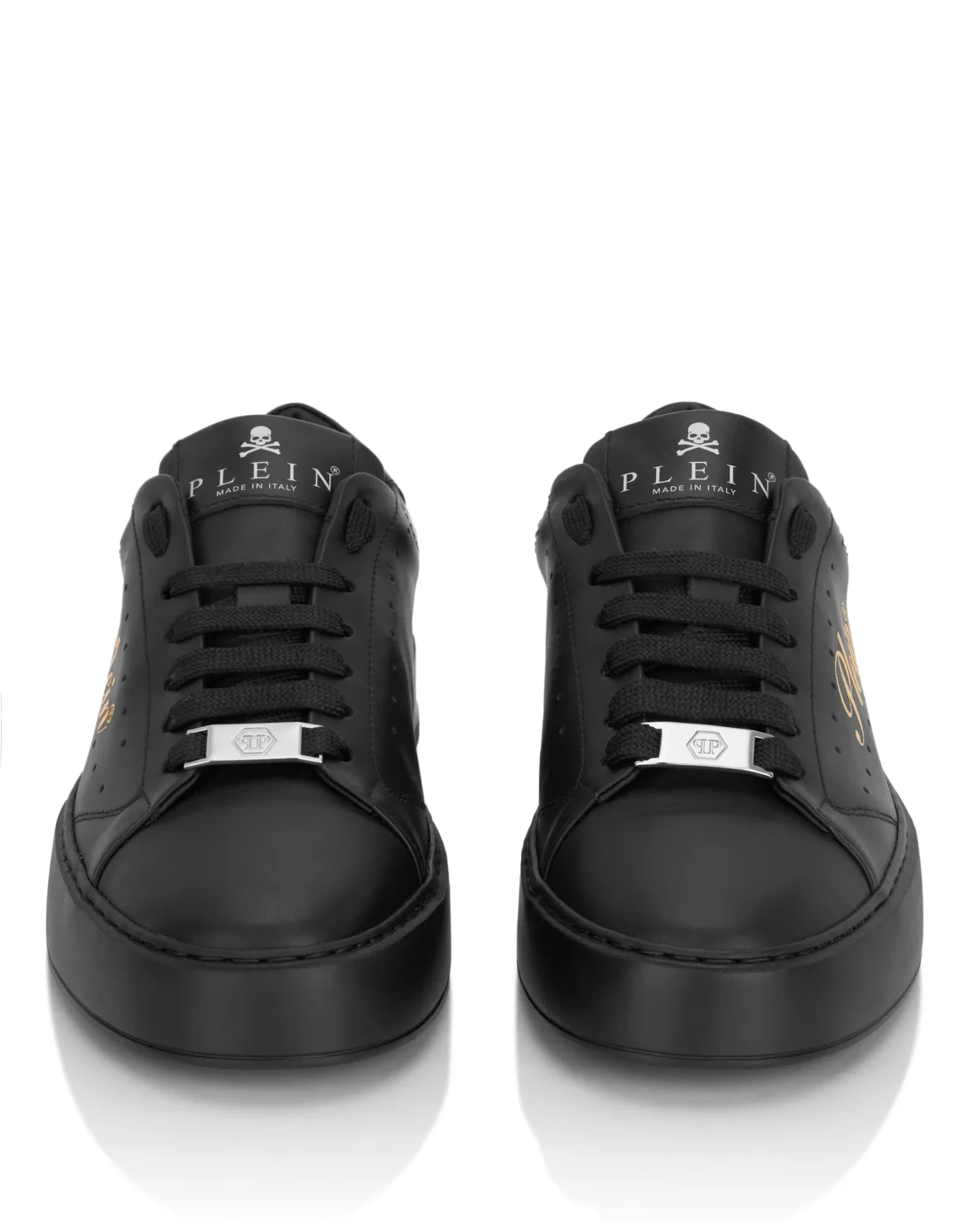 Low-Top Sneakers Signature, цвет: Черный