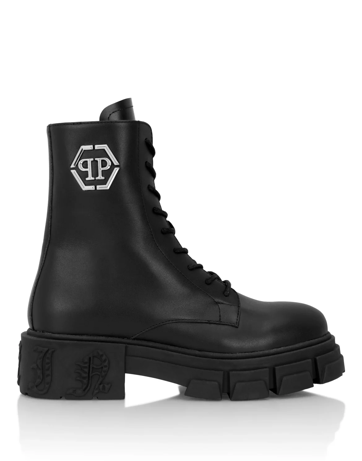 Lace-Up Boots Gothic Plein, цвет: Черный