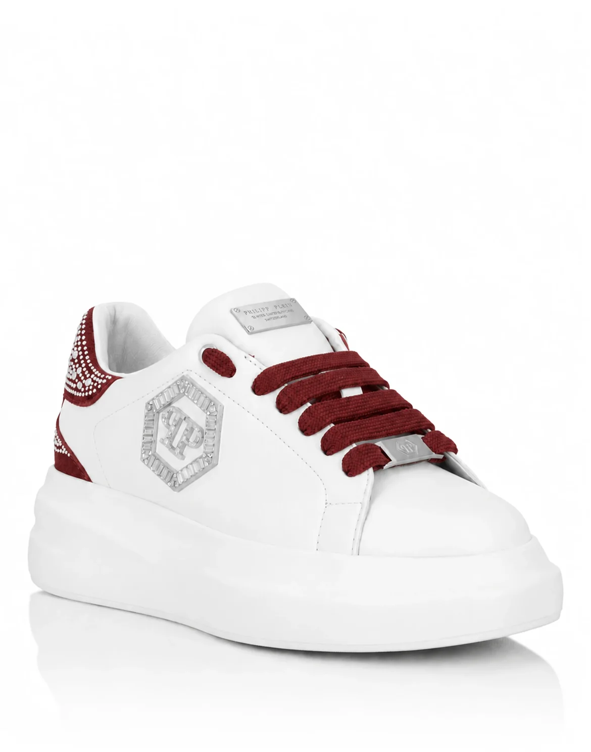 Low-Top Sneakers Megastar Strass, цвет: Белый