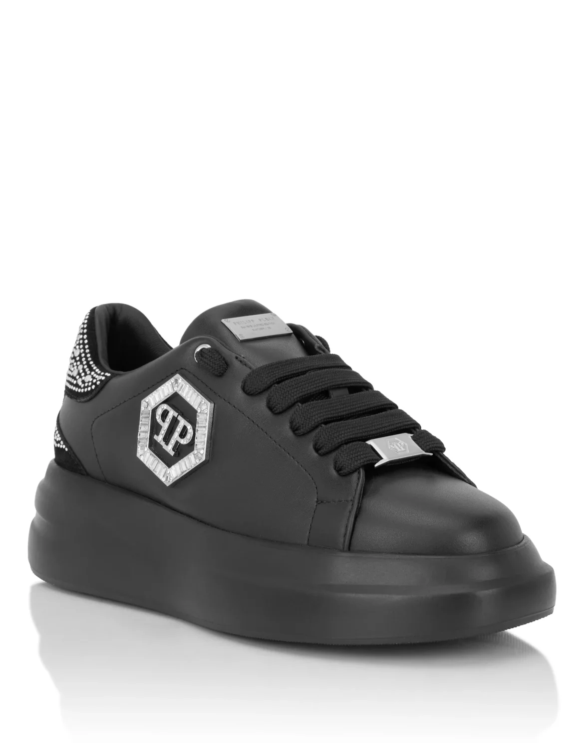 Low-Top Sneakers Megastar Strass, цвет: Черный