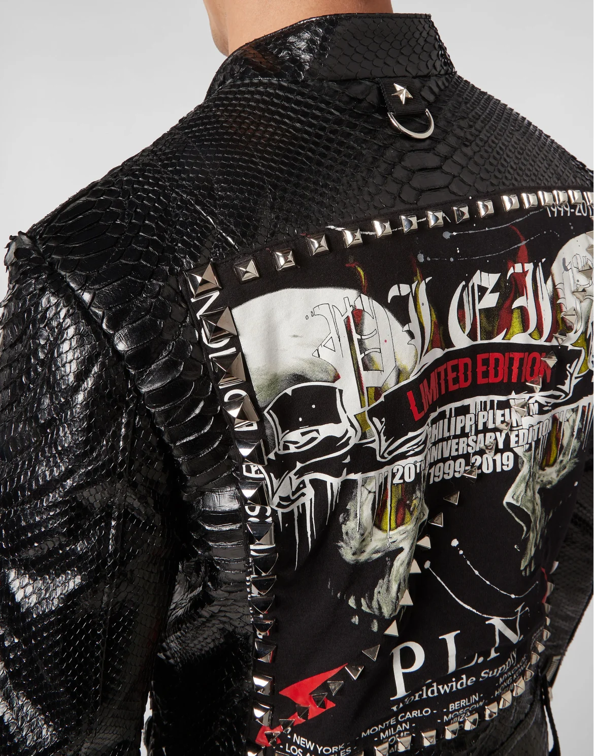 Leather Biker Rock PP, цвет: Черный