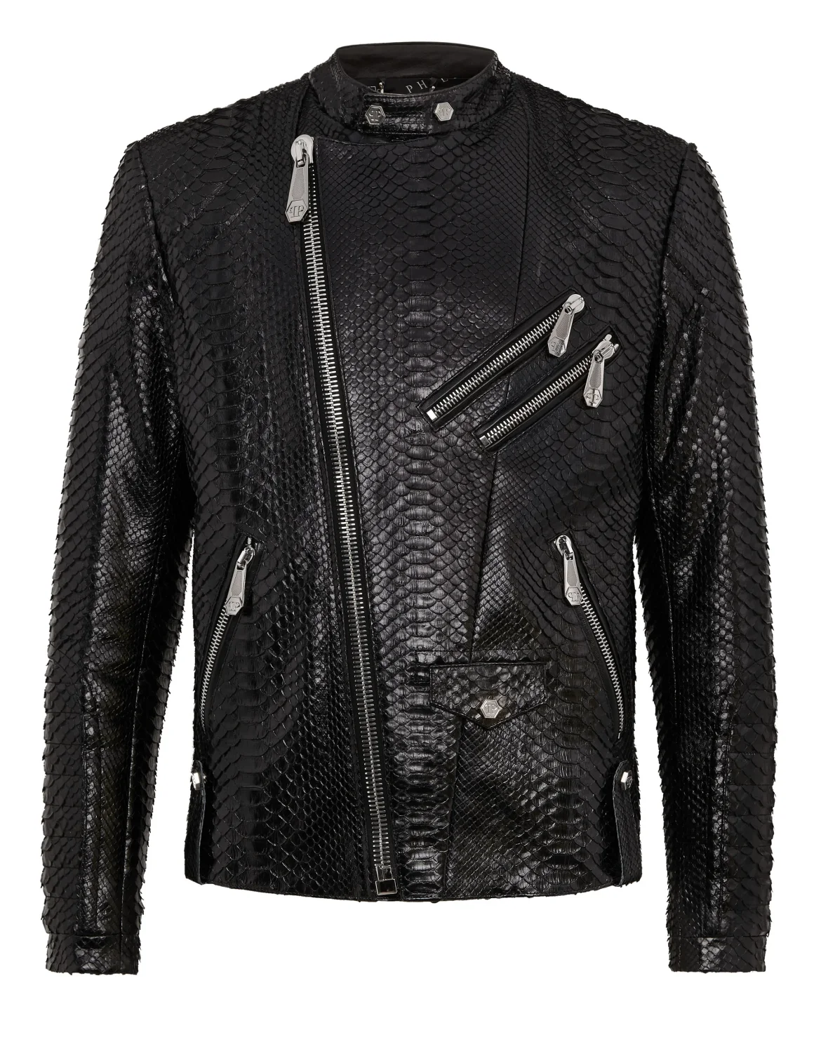 Leather Biker Rock PP, цвет: Черный