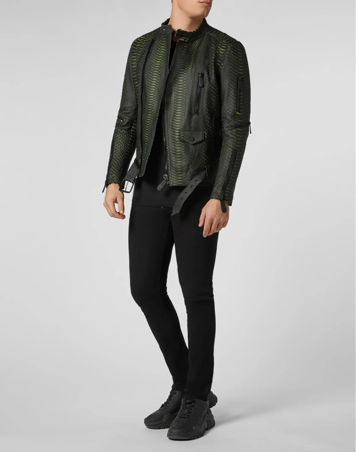 Leather Biker Luxury, цвет: Черный